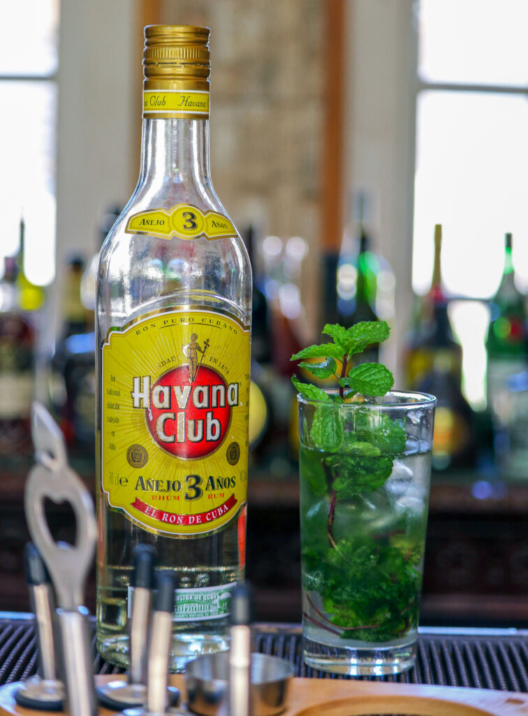 Mojito trago cubano